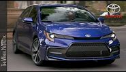 2020 Toyota Corolla SE 6MT | Blue Crush Metallic | Driving, Interior, Exterior (US)