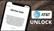 How to Unlock iPhone from AT&T FREE ✅ (Works All Networks) Unlock iPhone from AT&T FREE 2023