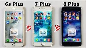 iPhone 6s Plus vs 7 Plus vs 8 Plus SPEED TEST in 2022 - iOS 15.2 | Which is Best in 2022?