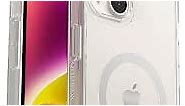 OtterBox iPhone 14 Plus Symmetry Series+ Case - CLEAR , Ultra-sleek, Snaps To MagSafe, Raised Edges Protect Camera & Screen