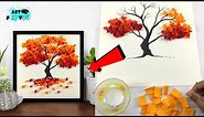 How To Make Beautiful Paper Tree Art | DIY Wall Hanging Craft Ideas | Tree Wall Decor Ideas |