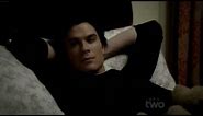Damon & Elena | Bedroom Scene | Vampire Diaries | 3x08 | Ordinary People | End Scene
