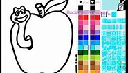 Apple Coloring Pages - Coloring Pages For Kids