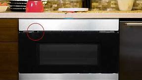 Sharp SMD2480CS | SMD2489ES Stainless Steel Easy Wave Open Microwave