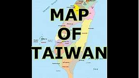 MAP OF TAIWAN