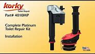 How to install a Complete Platinum Toilet Repair Kit by Korky