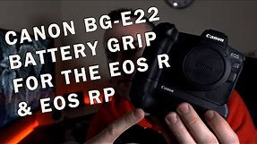 Unboxing and review of the Canon BG-E22 battery grip for the Canon EOS R camera!