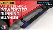 2019-2022 RAM 1500 Amp Research PowerStep Running Boards; Plug-n-Play Review & Install