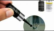 Cracked Automotive/Mirror Glass Nano Repair Fluid | Windshield Resin Crack Tool Kit