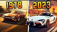 Evolution of the Toyota Supra [1978-2021]
