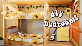 DIY AG BEDROOM 2! | how to make an american girl doll aesthetic bedroom #deckoutthedollhouse