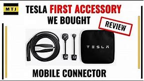 Must Have Accessory Tesla Mobile Connector Review + unBoxing