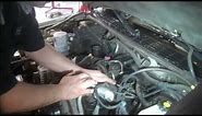 Intake manifold removal Chevrolet S10 4.3L PART 1 lower intake gasket remove, install replace.