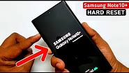 Samsung Note10 Plus (SM N975) Hard Reset |Pattern Unlock Easy Trick With Keys