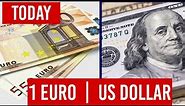 1 EURO TO US DOLLAR exchange rates today 05 February 2024 EUR to USD