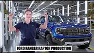 New Ford Ranger Raptor (2023) PRODUCTION Line in Thailand