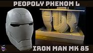 3D Resin printed Iron Man MK 85 Suit part 1