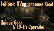 Fallout: NV - Lonesome Road - Unique Gear & ED-E's Upgrades Guide (DLC)