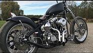 Custom Harley Shovelhead Rigid Bobber
