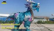Stunning Two-person Qilin Costume | Custom Product