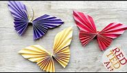 Easy Paper Butterfly Origami - Cute & Easy Butterfly DIY - Origami for Beginners