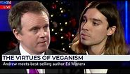 Defending 'extreme' veganism on live TV.