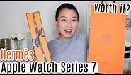 Hermès Apple Watch Series 7 Unboxing *Is it worth the $$$?*