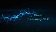 Reset fix firmware Samsung CLX color printer - resoftare imprimanta color