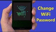 How to Change WiFi Password and Secure Your Internet Connection Using Your Phone!! - Howtosolveit