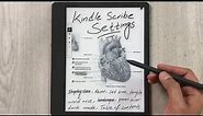 Amazon Kindle Scribe : Top 10 Settings You Must Have - How to Kindle Scribe