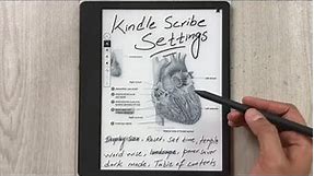 Amazon Kindle Scribe : Top 10 Settings You Must Have - How to Kindle Scribe