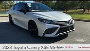 2023 Toyota Camry XSE V6 Wind Chill Pearl and Midnight- Stock# 37068