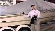 Boat Cover Installation - Taylor Made Semi-Custom Boat Covers Part 4 - Tie Down Straps