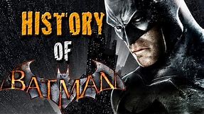 History Of Batman! From His Origin To Now