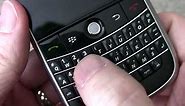 RIM BlackBerry Bold 9000 review 1 of 2 - Design, Keyboard, Email