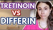 Tretinoin vs Differin? // DERMATOLOGIST ANSWERS YOUR SKIN CARE QUESTIONS// @DrDrayzday