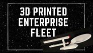 Star Trek Enterprise 3D Models - 3D printing timelapses