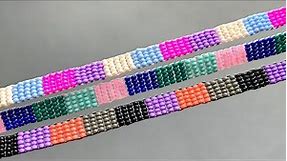 How to make colorful beaded bracelets