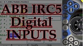 ABB IRC5 Programming - Logic - Digital Inputs