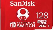 SanDisk 128GB Nintendo Switch microSDXC Memory Card