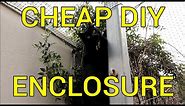How to Build a Massive and Cheap Cat Enclosure with Basic Tools - DIY Tutorial
