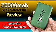 Urbn 20000mah Nano Powerbank Long Term Review || Best 22.5watt Powerbank Under Rs. 2500 ||