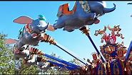 Dumbo The Flying Elephant Full POV Ride Experience 2020, Magic Kingdom - Walt Disney World
