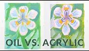 Oil Vs. Acrylic Paint | The Pros/Cons and Differences