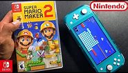 Super Mario Maker 2 | Unboxing and Gameplay | Nintendo Switch Lite