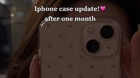 Replying to @avgeliary Iphone case update after one month! 💗. @kate spade new york #iphonecase #katespadepinkcase #iphone13 #pinkiphone13 #toronto #iphone13case #pinkiphone13 #pinkcase #katespade #katespadecases #case #iphone #iphonecase #inspo #fyp