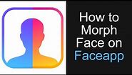 How To Morph Face On Faceapp