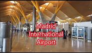 Madrid Spain International Airport. Aeropuerto Internacional de Madrid España. Spain travel guide.