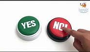 Yes and No Sound Buttons | Fun Play Buttons | Bigsmall.in