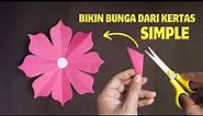 Cara Membuat Bunga dari Kertas Origami | How To Make Paper Flower Easy